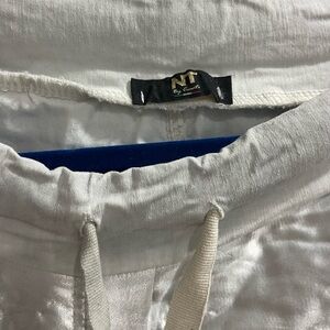 Italian Pants y color silver one size fits all they are stretch very Beautiful